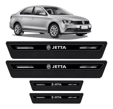 Jogo De Soleira Resinada Elegance Vw Jetta Parcelamento Sem