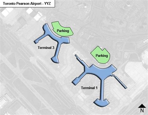 Pearson Airport Terminal 1 Parking Directions