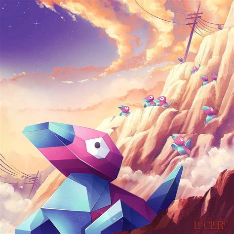 Porygon Wallpapers Top Free Porygon Backgrounds Wallpaperaccess