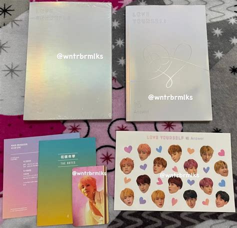 Unsealed Bts Ly Answer E Ver Taehyung Pc Hobbies Toys