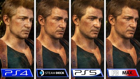 Uncharted 4 Graphics Comparison