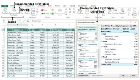 Excel Data Analysis Pivottables