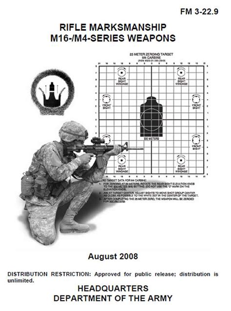 Us Army Marksmanship Unit Training Manual