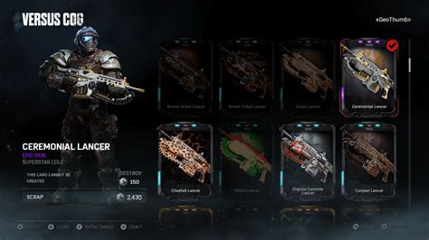 The Custom Lancer is a great skin to make more versions of TC (example ...