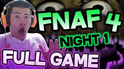 FNAF 4 GAMEPLAY NIGHT 1 || FNAF 4 FULL GAME GAMEPLAY NIGHT 1! || Five ...