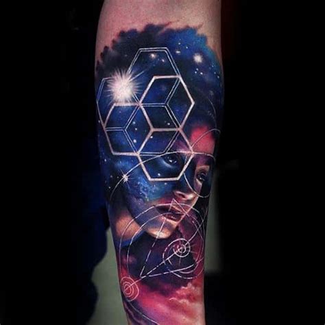 90 Cool Astronomy Tattoos For Men [2023 Inspiration Guide]