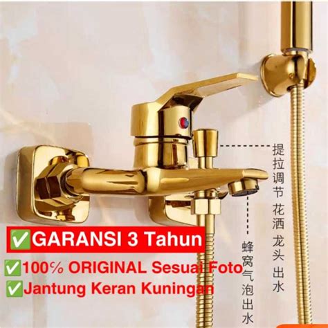 Jual Garansi Tahun Ready Kran Bathub Shower Panas Dingin Ss