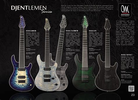 Mayones Djentleman Multi String Guitars Awesome Sauce