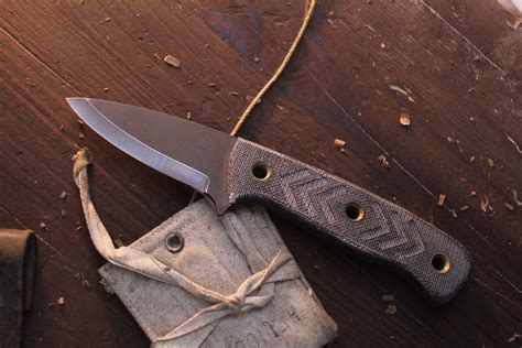 Lester River Bushcraft Northwoods Companion 3 Fixed Blade Grey