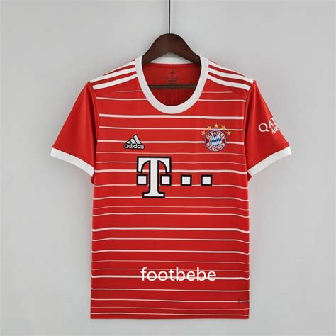 Bayern M Nchen Trikot Heim Rot Footbebe De