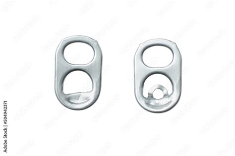 Pair Of Aluminum Can Opener Pull Tab Lid Ring Pull Complet And