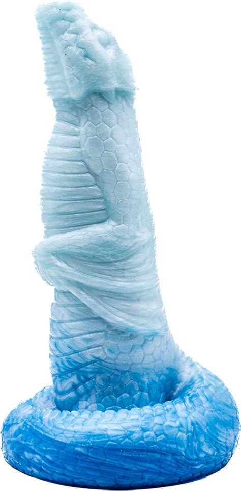 Amazon Twisted Fantasies Ryoto Dragon Suction Cup Dildo Light Blue Dark Blue Color Scheme