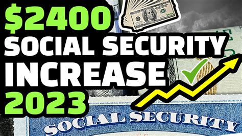 Ssi Increase Extra Social Security Increase With