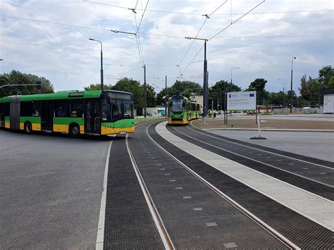 Trasa Tramwajowa Na Naramowice Na Trasie Pojawi Y Si Tramwaje