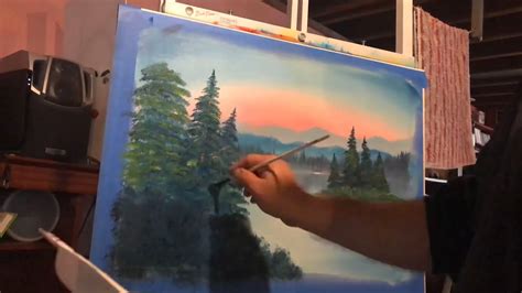 Part 2 Of Bob Ross Island In The Wilderness Youtube