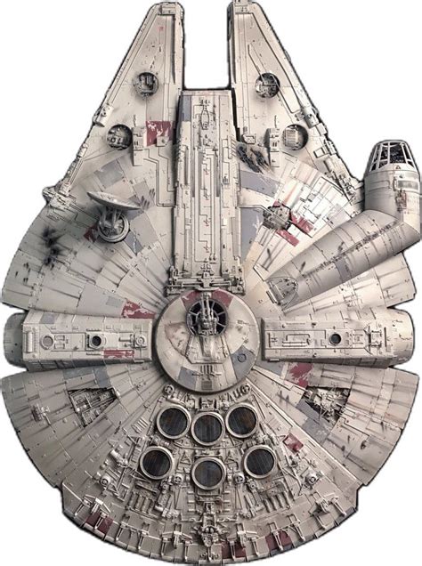 Star Wars Millennium Falcon Paper Model By Shunuchi Makino Artofit