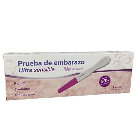 Prueba De Embarazo Ultra Sensible Wogen Jmp