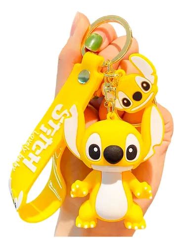 Stitch Amarelo - Chaveiro Stitch Top Lilo & Stitch Disney Premium Cor Cor Stitch Amarelo ...
