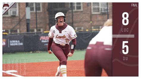 HIGHLIGHTS Drake Vs Loyola Softball YouTube