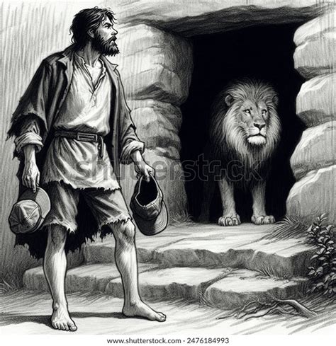 Black White Pencil Drawing Man Standing AI-generated image 2476184993 ...