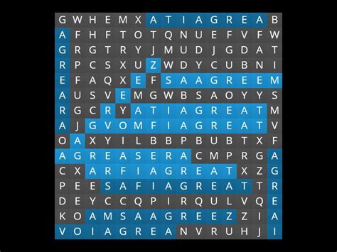 VERBUL Moduri Personale Wordsearch