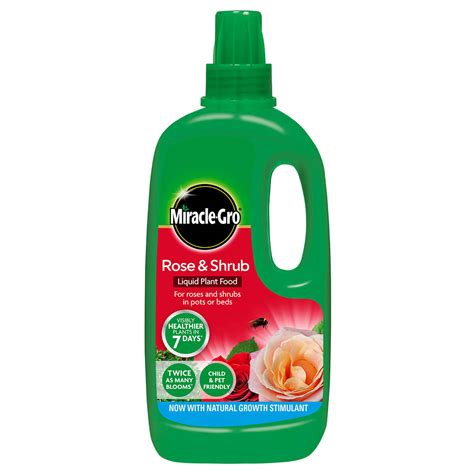 Miracle Gro Rose And Shrub Concentrated Liquid Plant Food 1 Litre Ruxley Manor