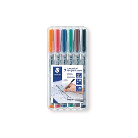 Staedtler Lumocolor Non Permanent Marker Sets 50 000 Art Supplies