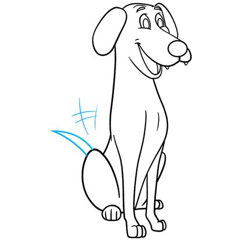 How to Draw a Cartoon Dog - Really Cute Drawing Tutorial