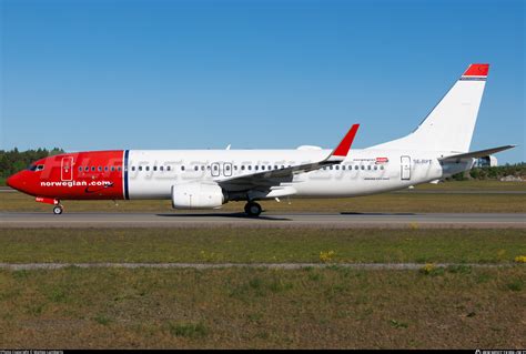 SE RPT Norwegian Air Sweden AOC Boeing 737 8JP WL Photo By Matteo