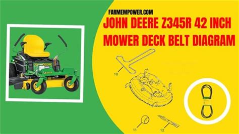 John Deere 42 Inch Mower Deck Diagram