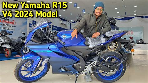 Yamaha R15 V4 Racing Blue New Model 2024 R15 V4 Price Features New Graphic Aman Moto Hub