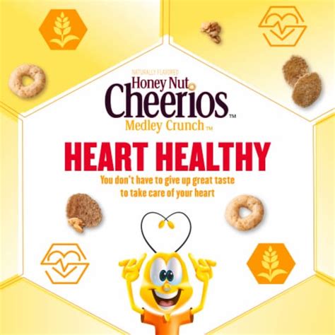 General Mills Medley Crunch Honey Nut Cheerios Large Size Cereal 16 7 Oz Pick ‘n Save