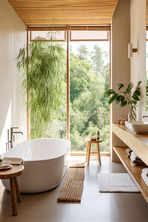 Elevate Bath Time: Organic Modern Bathroom Ideas! - Quiet Minimal