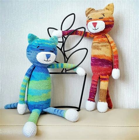 Amigurumi B Y K Boy Uykucu Kedi Modeli Yap L Anlat Ml Rg