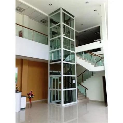 Without Machine Room Mild Steel Residential Structure Elevator Max