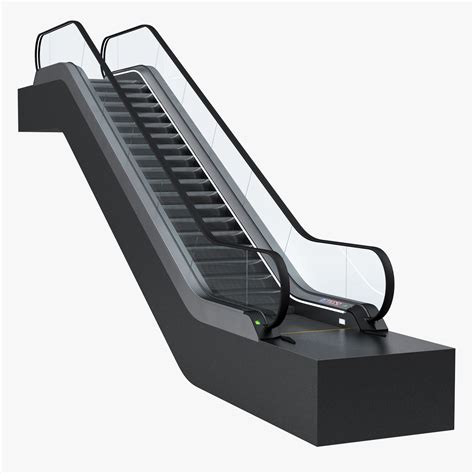 Escalator 2 3d Model 39 3ds C4d Fbx Ma Obj Max Free3d