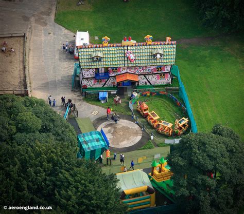 Aeroengland Aerial Photograph Of Crooked House Play Area At Haigh