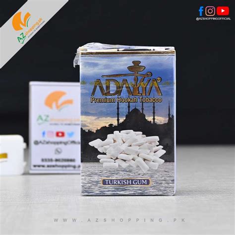 Adalya Tobacco Premium Hookah Tobacco Turkish Gum Flavor Gram