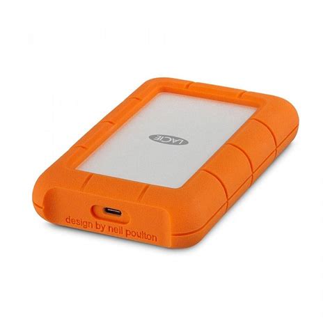 Hd Lacie Externo Rugged Tb Usb C Clay Orange Stfr