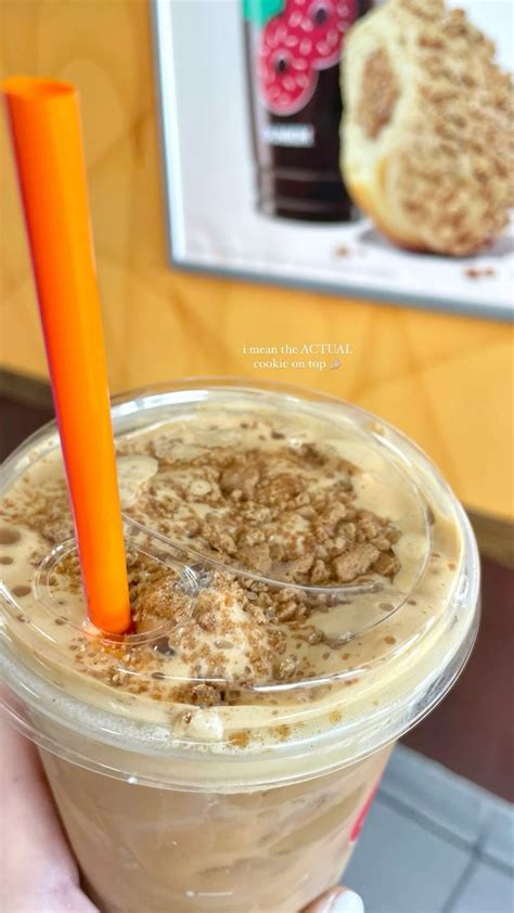 dunkin’ cookie butter cold brew with oat milk 🍪 holiday special 🎄 ...