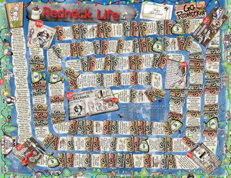 Redneck Life Board Game Expansions Game Boards And Score Sheets