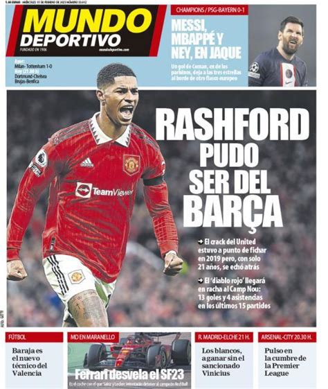 Bar A Notes On Twitter Md Cover I Rashford Could Have Been From