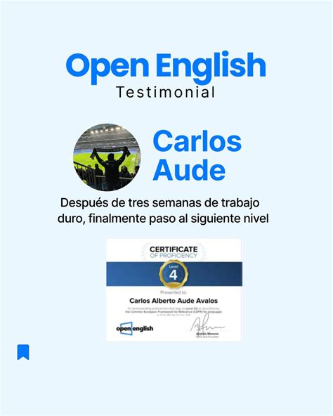 Openenglish On Twitter S Un Estudiante Como Carlos Y Cumple Tu Sue O