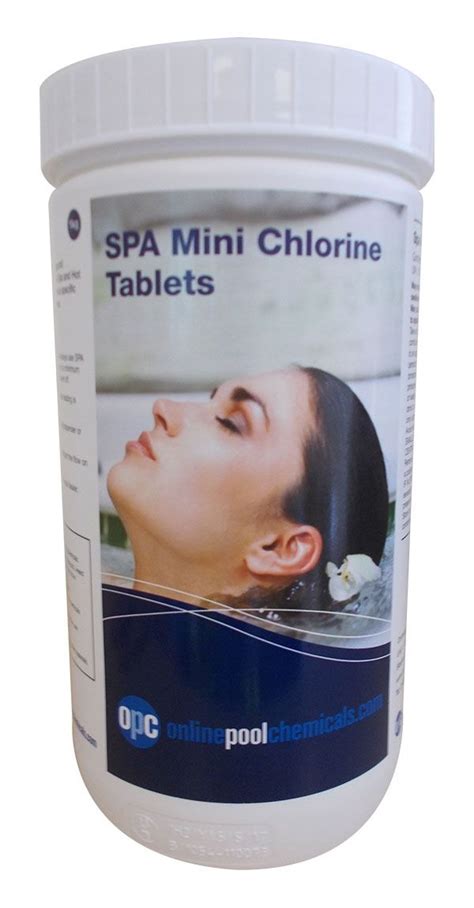 Spa And Hot Tub Range Spa Mini Chlorine Tablets 20g 1kg