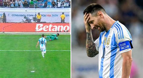 Lionel Messi Falla Penal Argentina Clasificó A Las Semifinales De La