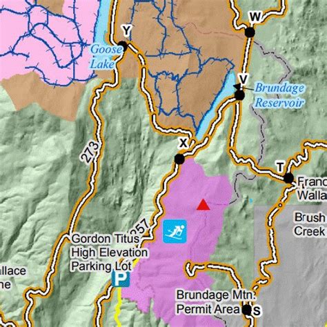 Payette National Forest Map