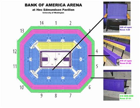 Hec Ed Pavilion Seating Chart A Visual Reference Of Charts Chart Master