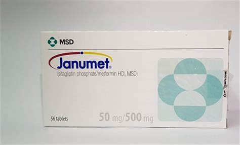 Janumet 50 500mg Tablets 56s