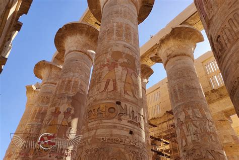 Restauradas 37 columnas en la Sala Hipóstila de Karnak Amigos de la