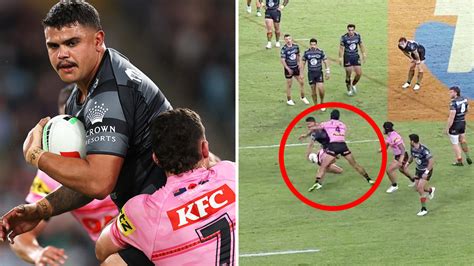 Latrell Mitchell blows NRL fans away in 'incredible' scenes against ...